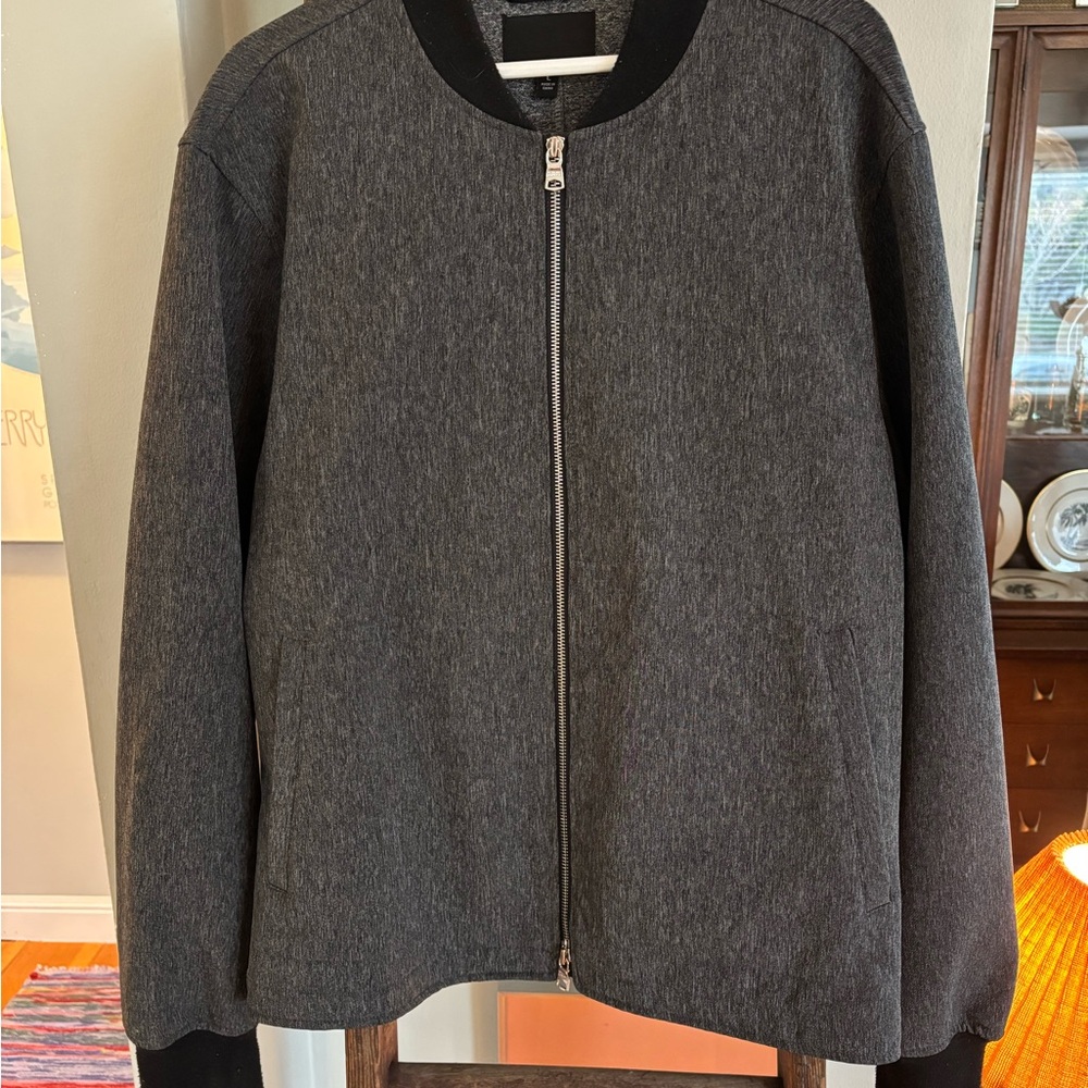 Banana Republic Charcoal Men’s Bomber Jacket